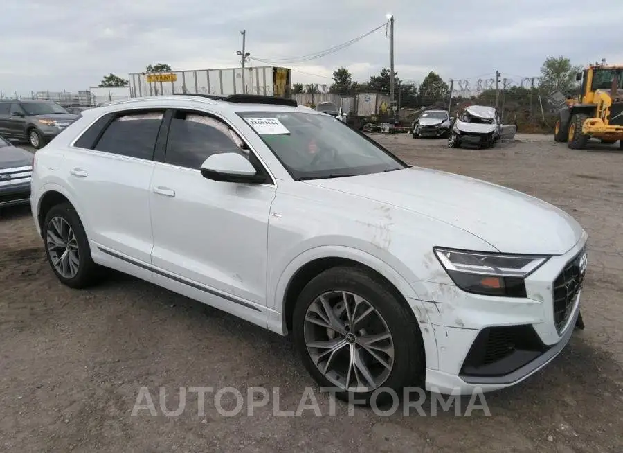 AUDI Q8 2021 vin WA1EVAF15MD018483 from auto auction Iaai