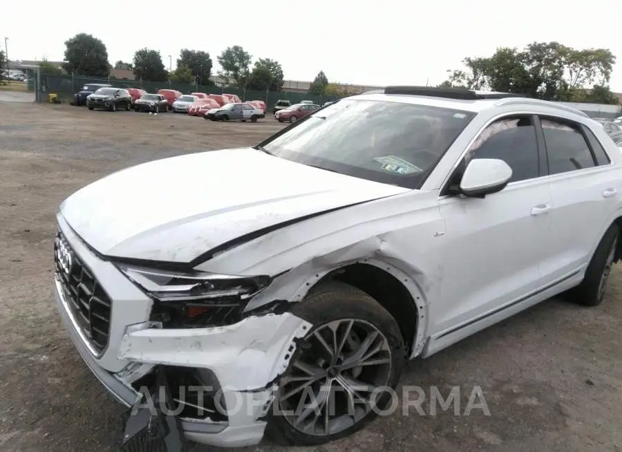 AUDI Q8 2021 vin WA1EVAF15MD018483 from auto auction Iaai