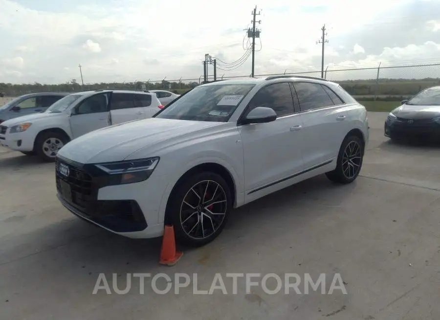 AUDI Q8 2022 vin WA1EVBF14ND003626 from auto auction Iaai