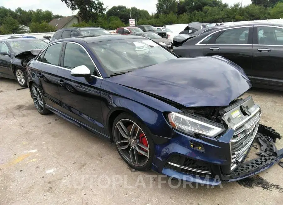 AUDI S3 2018 vin WAUF1GFF1J1081112 from auto auction Iaai