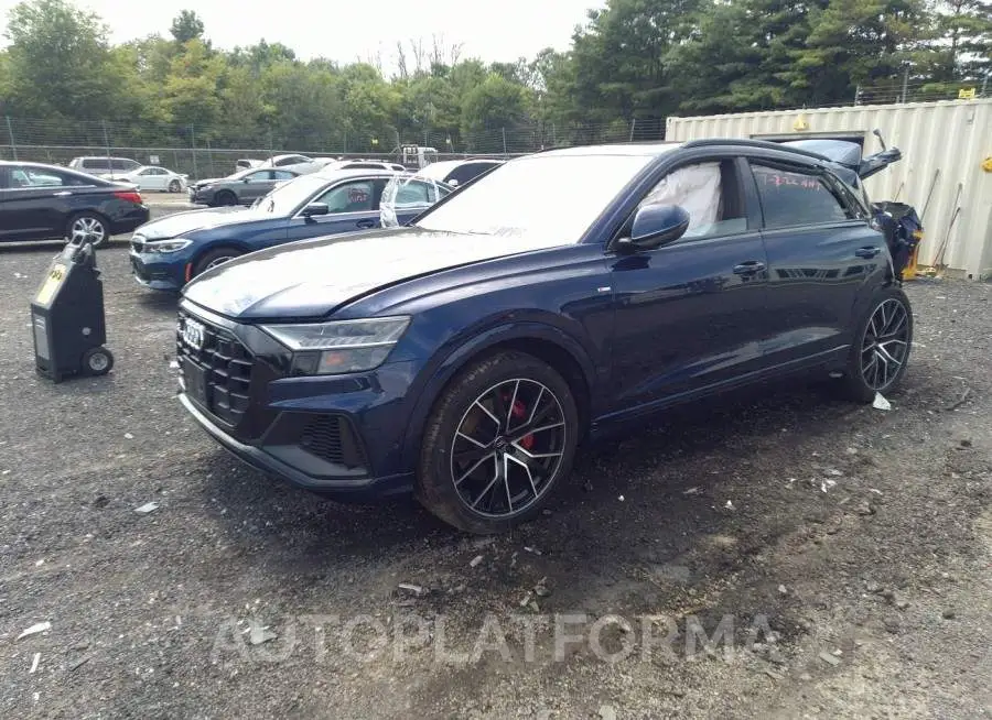 AUDI Q8 2020 vin WA1EVAF12LD016298 from auto auction Iaai