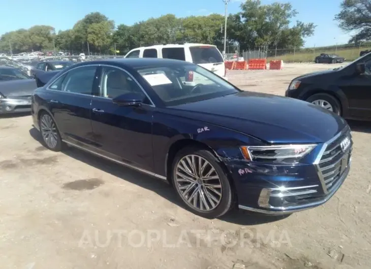 AUDI A8 2019 vin WAU8DAF80KN007396 from auto auction Iaai