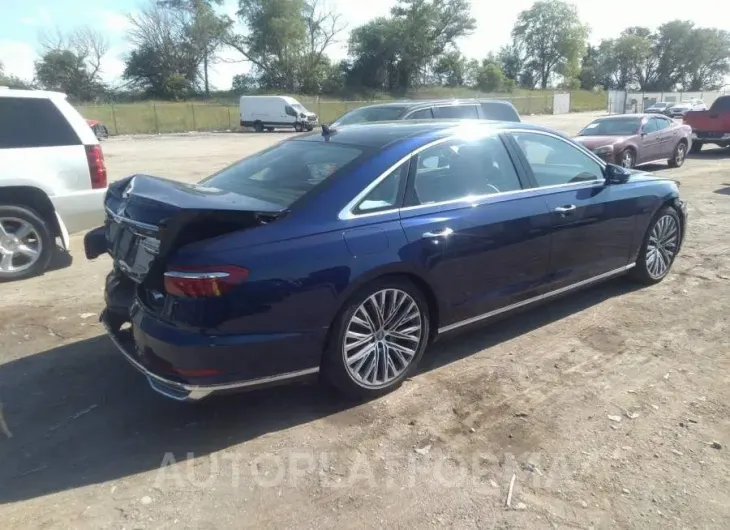 AUDI A8 2019 vin WAU8DAF80KN007396 from auto auction Iaai