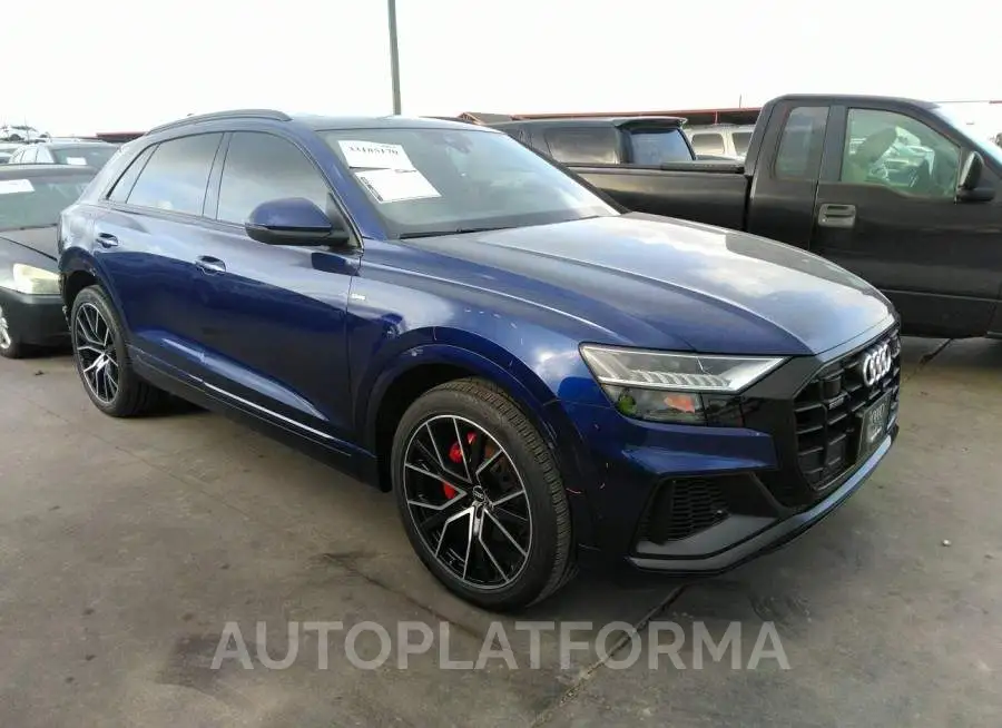 AUDI Q8 2021 vin WA1EVAF10MD014986 from auto auction Iaai