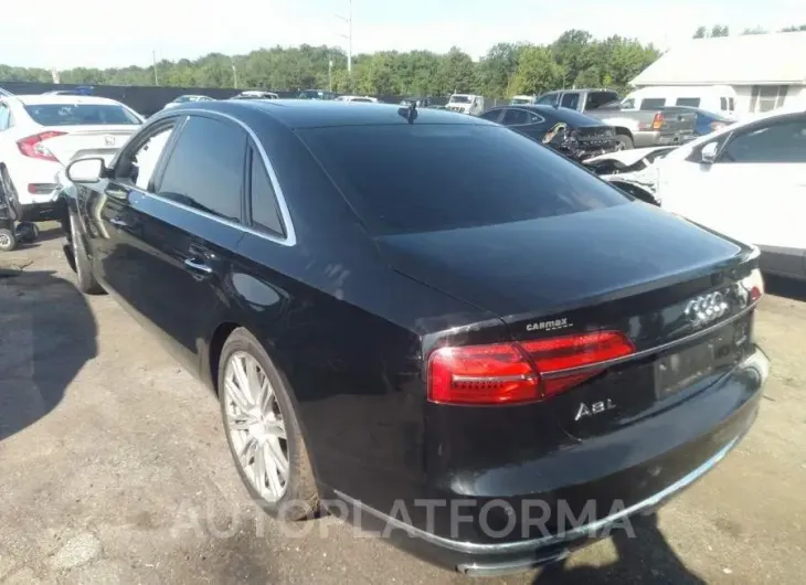 AUDI A8 L 2016 vin WAU34AFD0GN013018 from auto auction Iaai