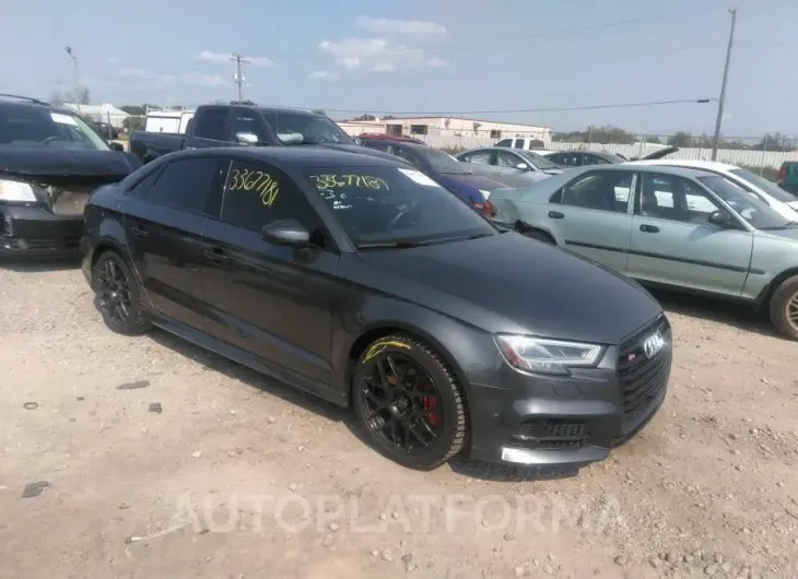 AUDI S3 2018 vin WAUB1GFF6J1033345 from auto auction Iaai