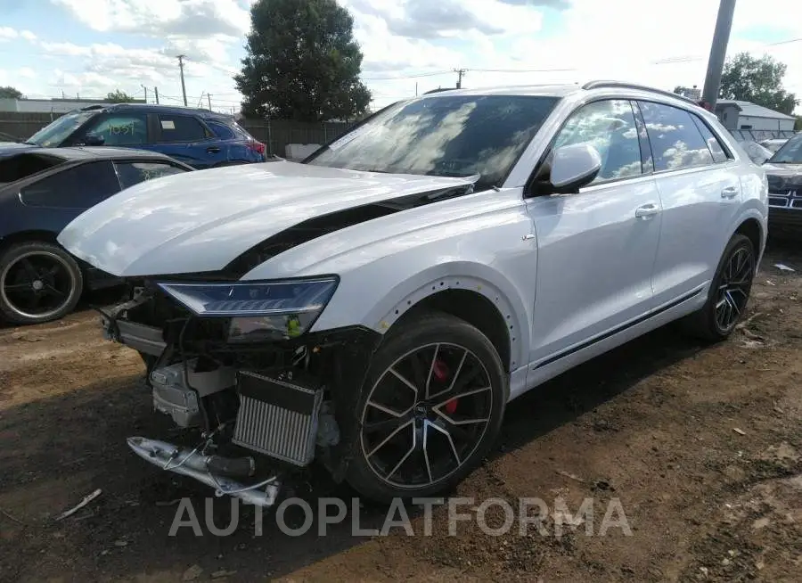 AUDI Q8 2019 vin WA1FVAF11KD037906 from auto auction Iaai