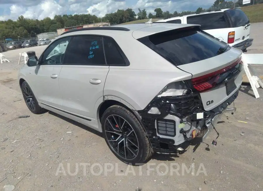 AUDI Q8 2022 vin WA1FVBF19ND010611 from auto auction Iaai