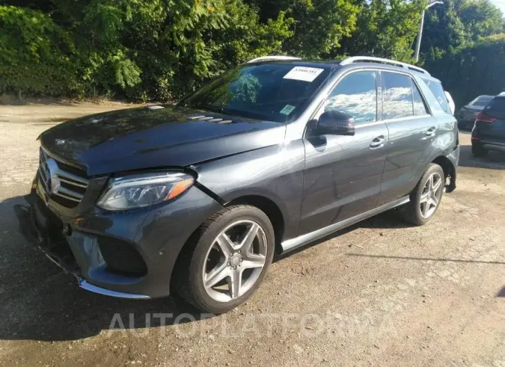 MERCEDES-BENZ GLE 2016 vin 4JGDA5GBXGA644513 from auto auction Iaai