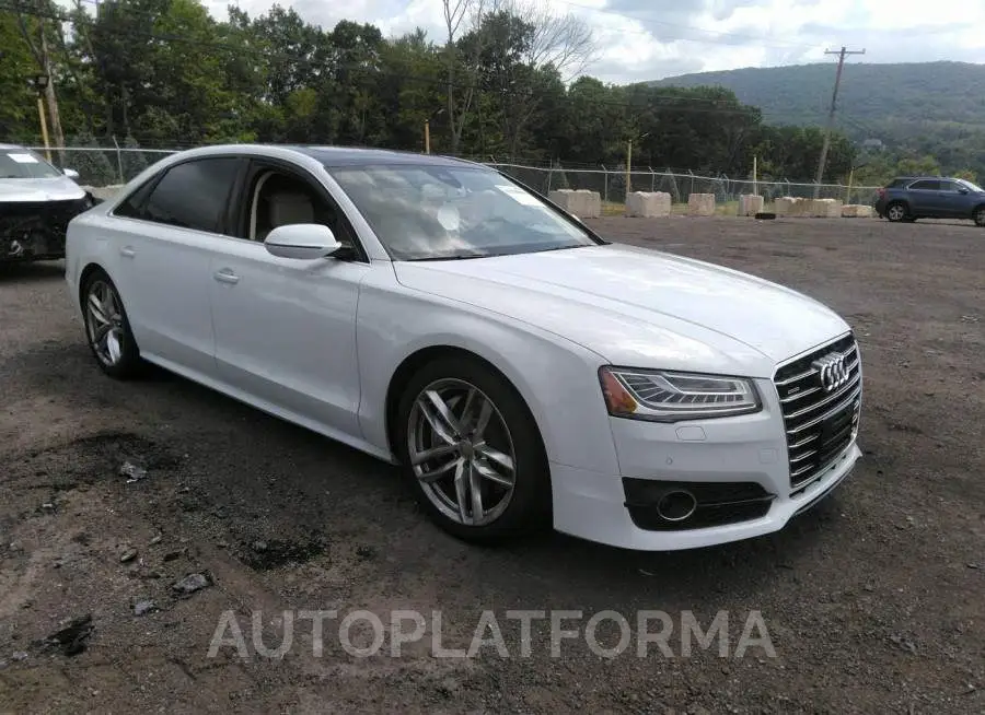 AUDI A8 L 2017 vin WAU44AFDXHN020547 from auto auction Iaai