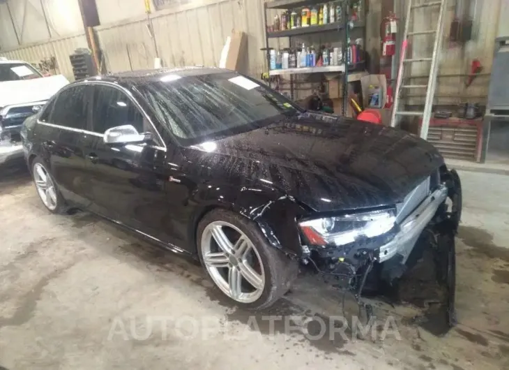 AUDI S4 2016 vin WAUBGAFL1GA008539 from auto auction Iaai