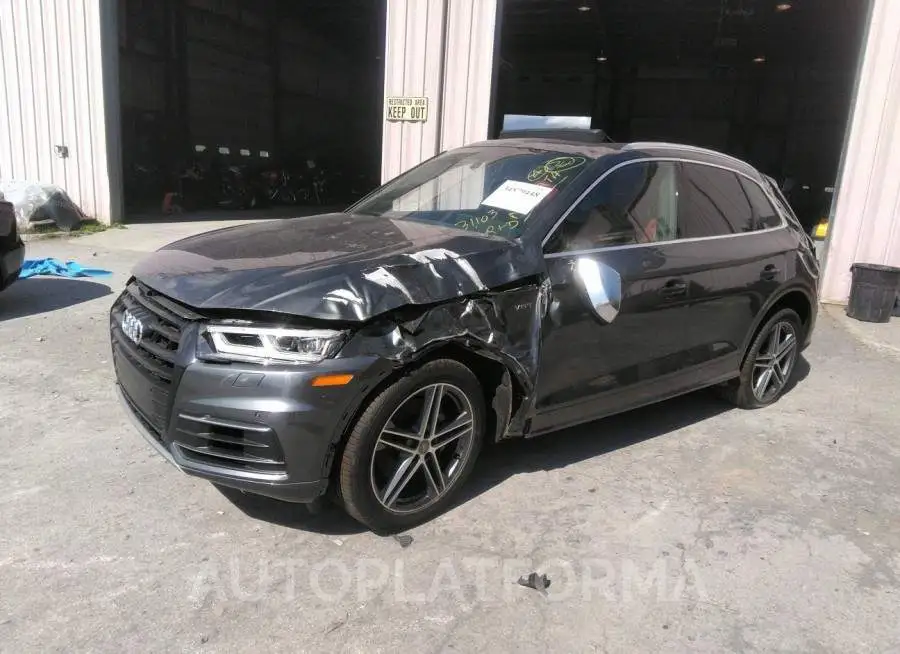 AUDI SQ5 2018 vin WA1A4AFY0J2229449 from auto auction Iaai