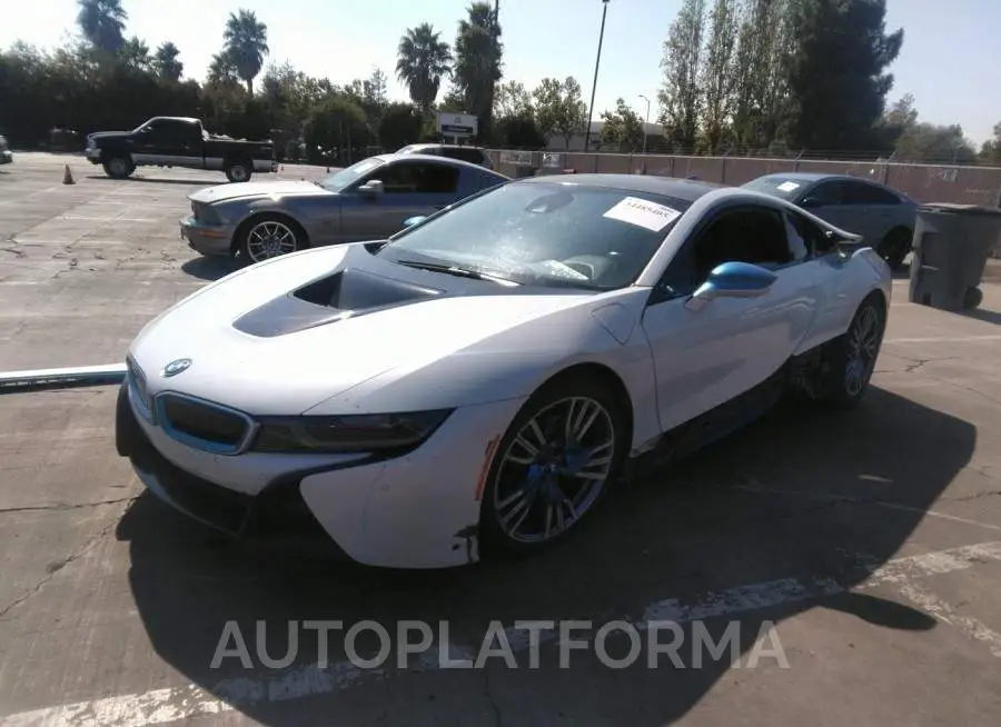 BMW I8 2015 vin WBY2Z2C59FVX64912 from auto auction Iaai