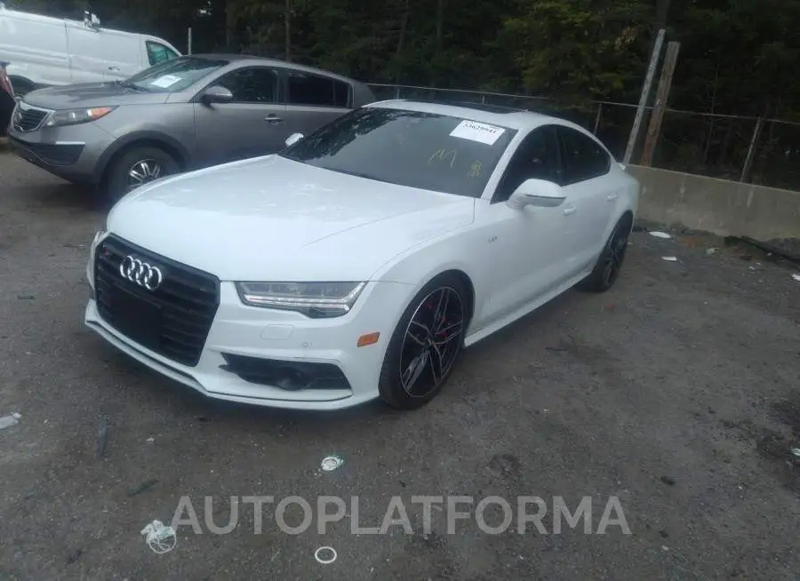 AUDI S7 2018 vin WAUWFAFCXJN023254 from auto auction Iaai