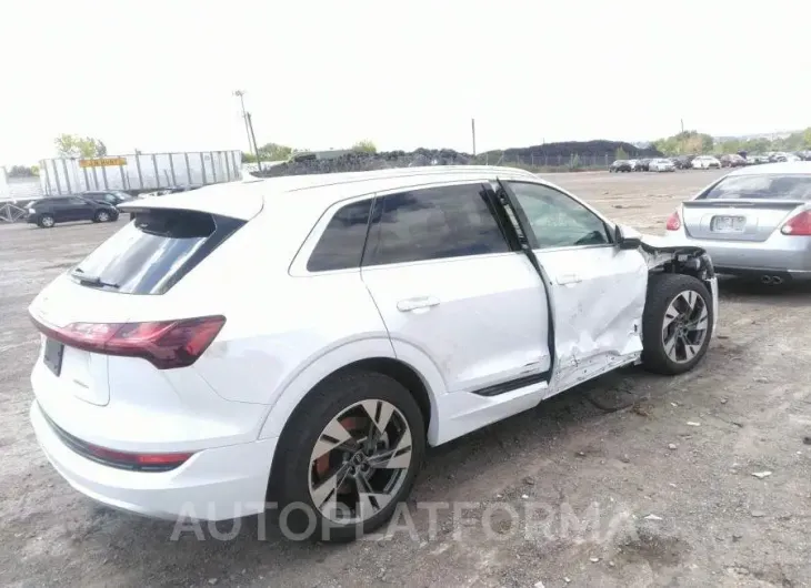 AUDI E-TRON 2022 vin WA1AAAGE2NB005828 from auto auction Iaai