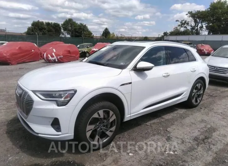 AUDI E-TRON 2022 vin WA1AAAGE2NB005828 from auto auction Iaai