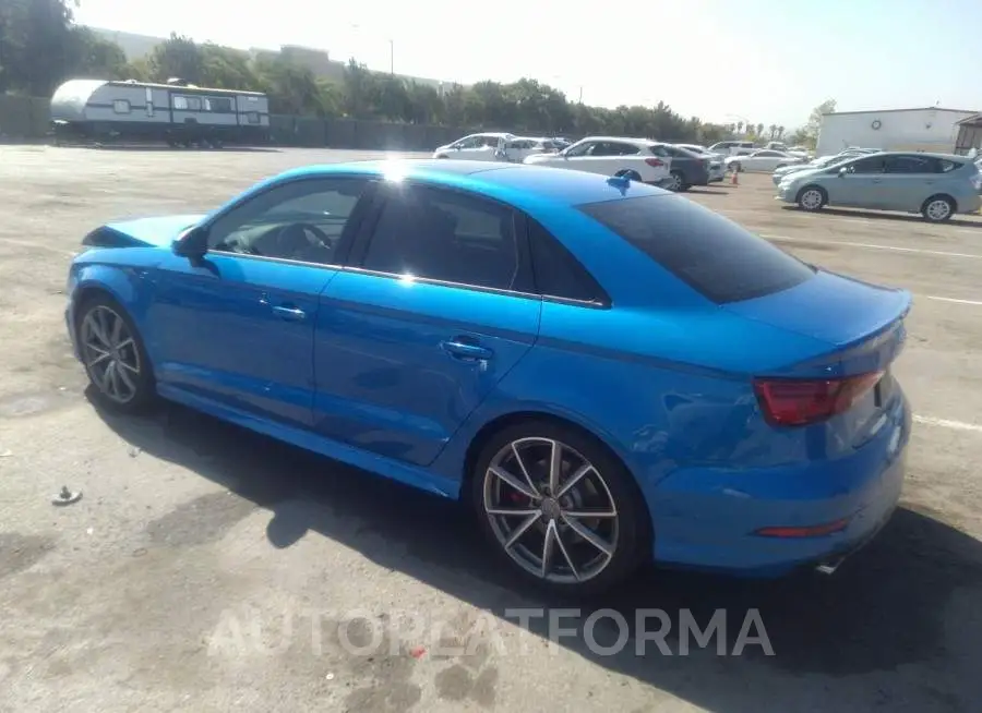 AUDI S3 2018 vin WAUB1GFF2J1026232 from auto auction Iaai