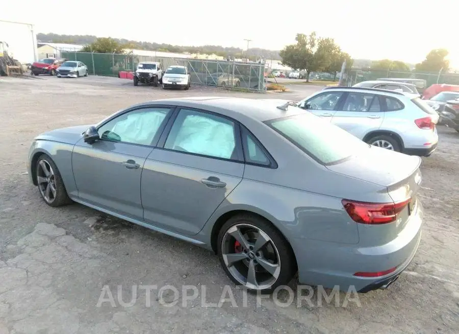 AUDI S4 2019 vin WAUB4AF4XKA109170 from auto auction Iaai