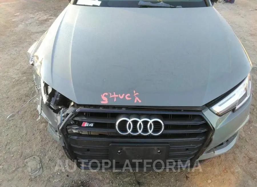 AUDI S4 2019 vin WAUB4AF4XKA109170 from auto auction Iaai