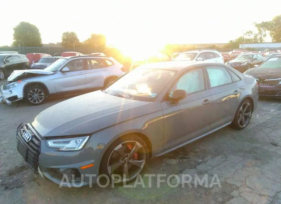 AUDI S4 2019 vin WAUB4AF4XKA109170 from auto auction Iaai