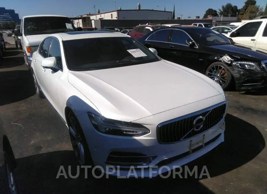 VOLVO S90 2018 vin LVY992ML2JP038697 from auto auction Iaai