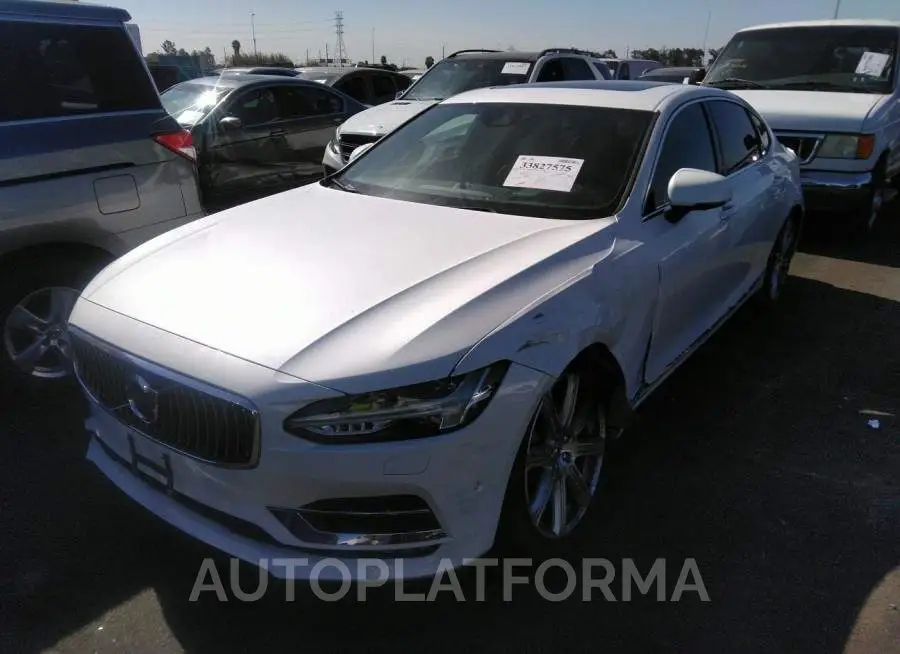 VOLVO S90 2018 vin LVY992ML2JP038697 from auto auction Iaai