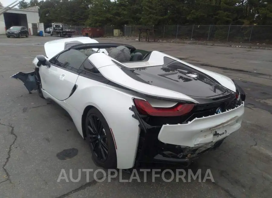 BMW I8 2019 vin WBY2Z6C53K7D42725 from auto auction Iaai