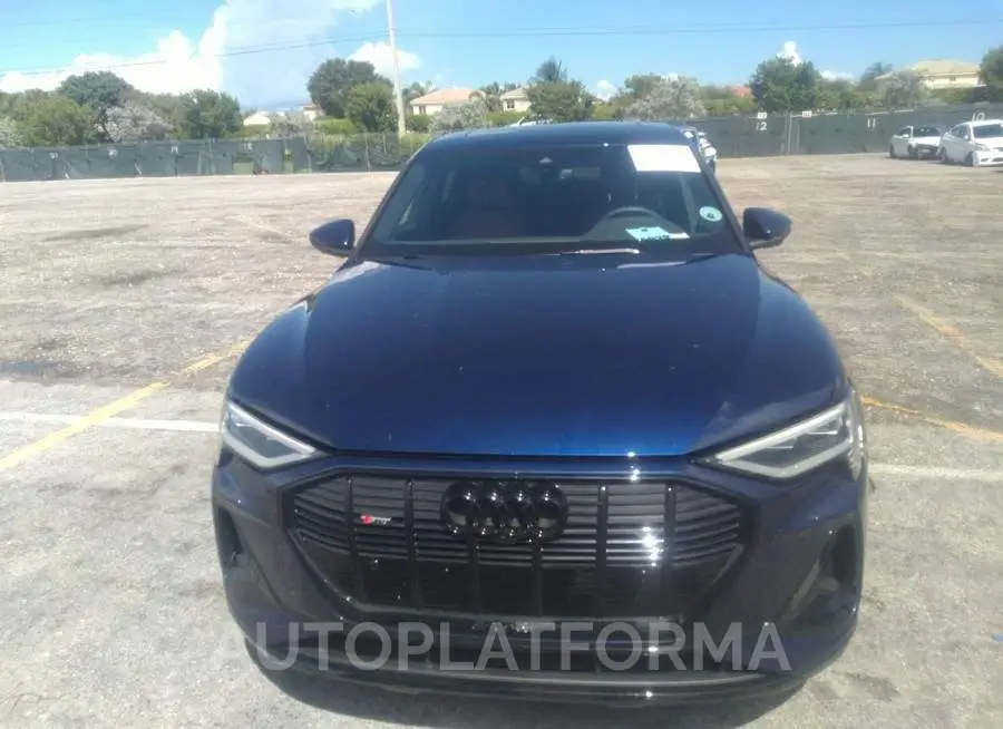 AUDI E-TRON SPORTBACK 2022 vin WA12AAGE6NB031661 from auto auction Iaai