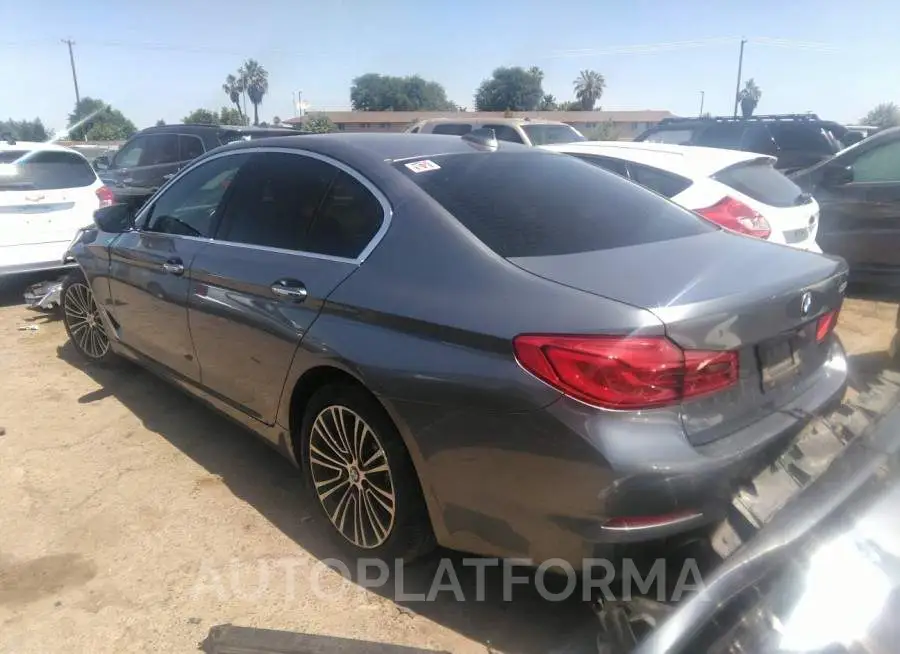 BMW 5 series 2018 vin WBAJA5C55JWA36058 from auto auction Iaai