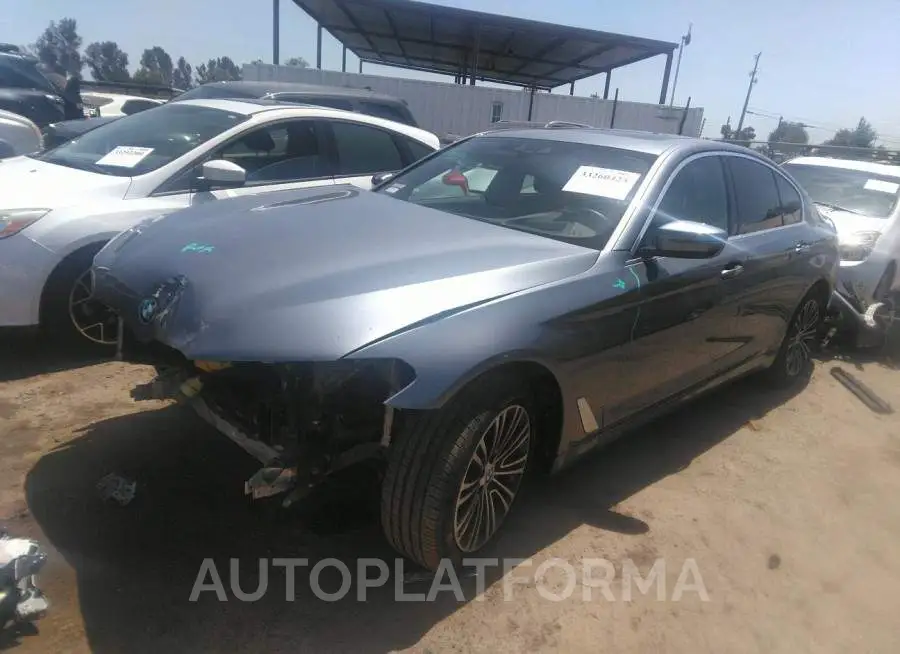 BMW 5 series 2018 vin WBAJA5C55JWA36058 from auto auction Iaai