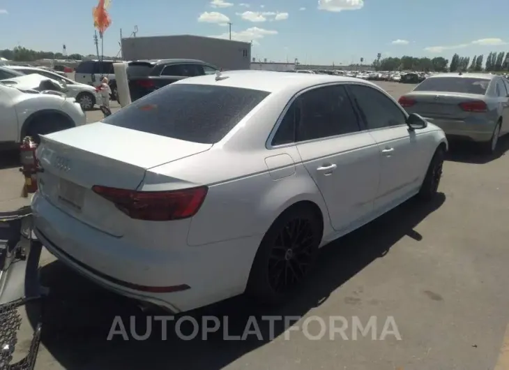 AUDI S4 2018 vin WAUB4AF4XJA003154 from auto auction Iaai