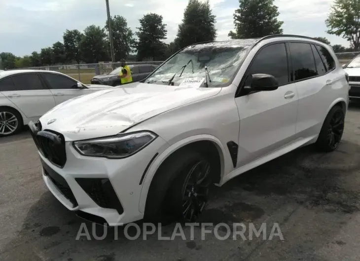 BMW X5 M 2020 vin 5YMJU0C05L9D70844 from auto auction Iaai