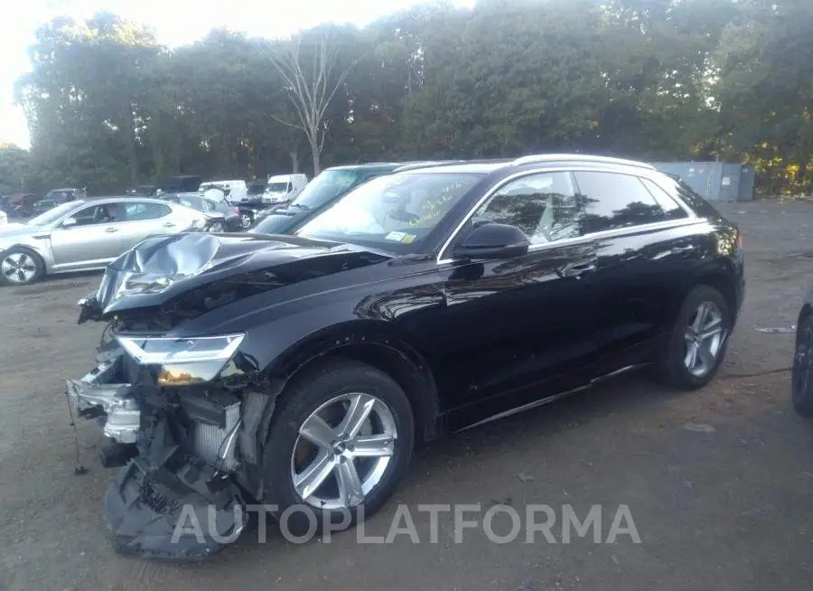 AUDI Q8 2019 vin WA1AVAF10KD010657 from auto auction Iaai