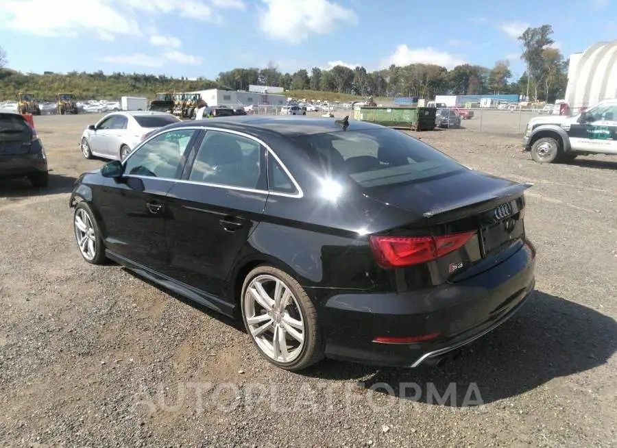 AUDI S3 2016 vin WAUB1GFF2G1107756 from auto auction Iaai