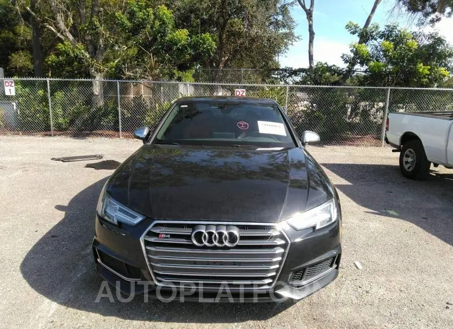 AUDI S4 2018 vin WAUB4AF40JA042254 from auto auction Iaai