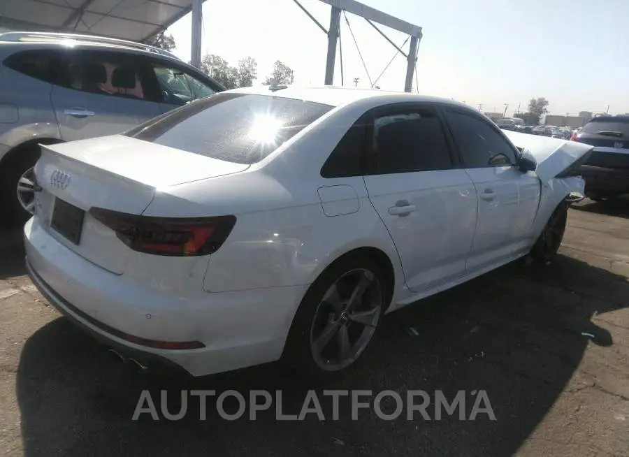 AUDI S4 2018 vin WAUB4AF41JA227073 from auto auction Iaai