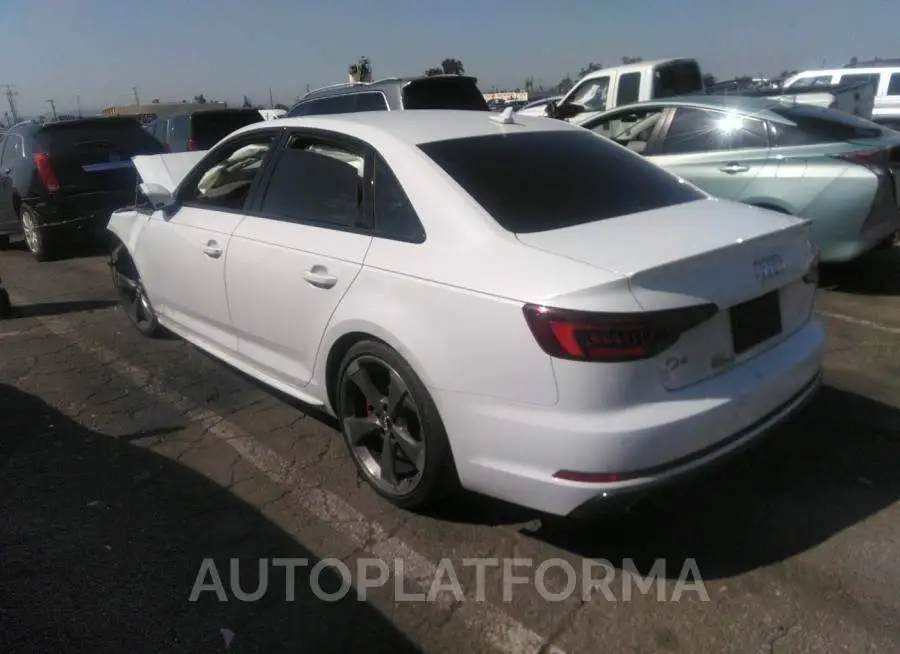 AUDI S4 2018 vin WAUB4AF41JA227073 from auto auction Iaai