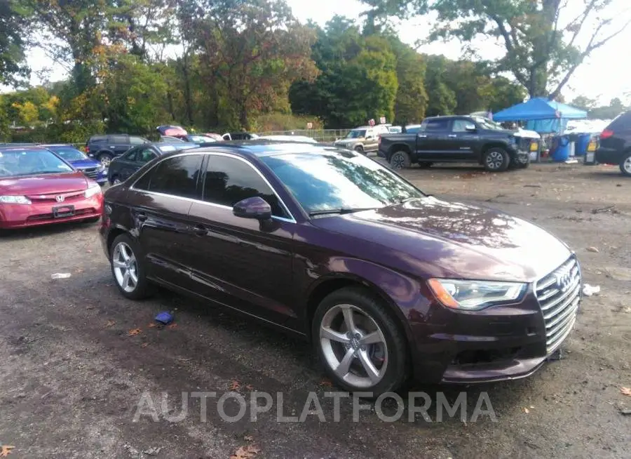 AUDI S3/A3 2015 vin WAUBFGFF9F1076179 from auto auction Iaai