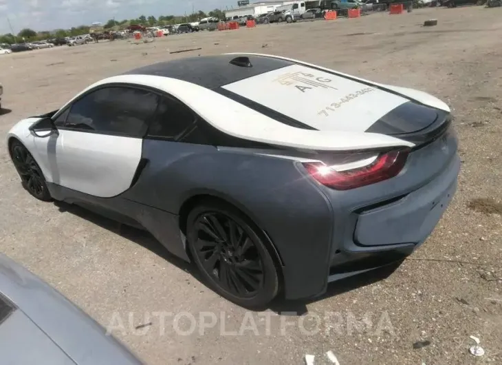 BMW I8 2015 vin WBY2Z2C59FV674384 from auto auction Iaai