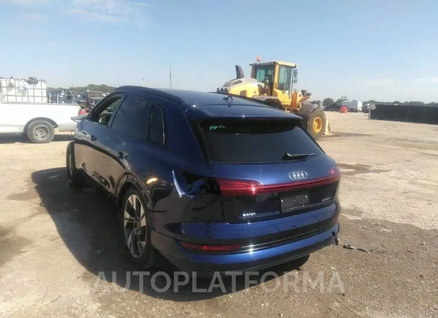 AUDI E-TRON 2022 vin WA1AAAGE7NB009518 from auto auction Iaai