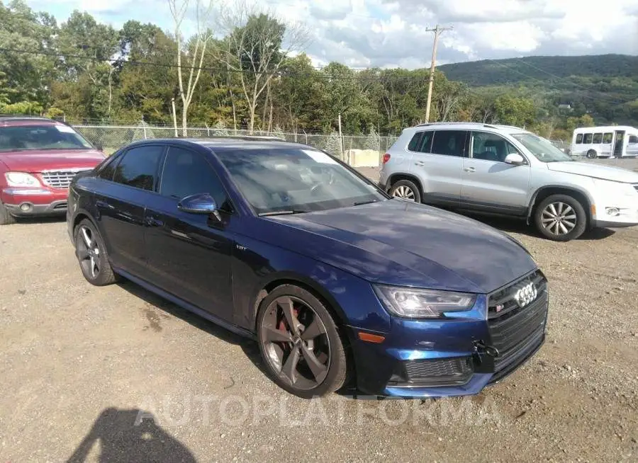 AUDI S4 2018 vin WAUB4AF47JA200136 from auto auction Iaai