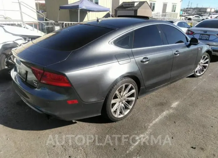 AUDI A7 2015 vin WAU2GAFC8FN059785 from auto auction Iaai