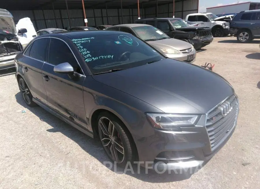 AUDI S3 2018 vin WAUB1GFF2J1042236 from auto auction Iaai