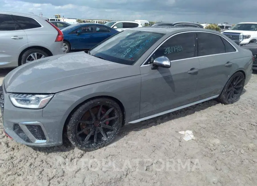 AUDI S4 2020 vin WAUB4AF48LA065476 from auto auction Iaai