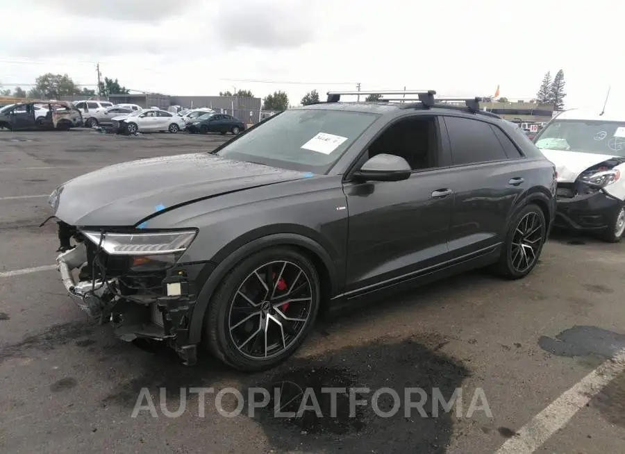 AUDI Q8 2021 vin WA1FVBF11MD011878 from auto auction Iaai