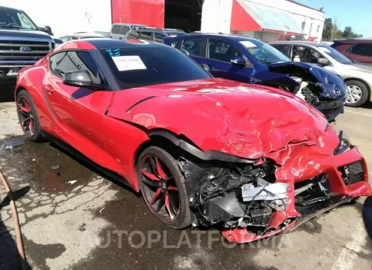 TOYOTA GR SUPRA 2021 vin WZ1DB0C06MW040661 from auto auction Iaai