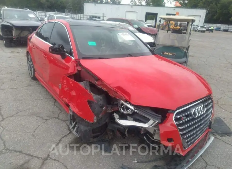 AUDI S3 2016 vin WAUB1GFF3G1064898 from auto auction Iaai