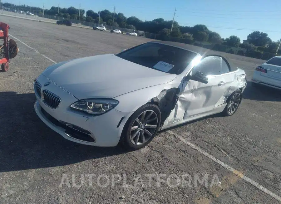 BMW 6 SERIES 2017 vin WBA6F1C38HGT83674 from auto auction Iaai