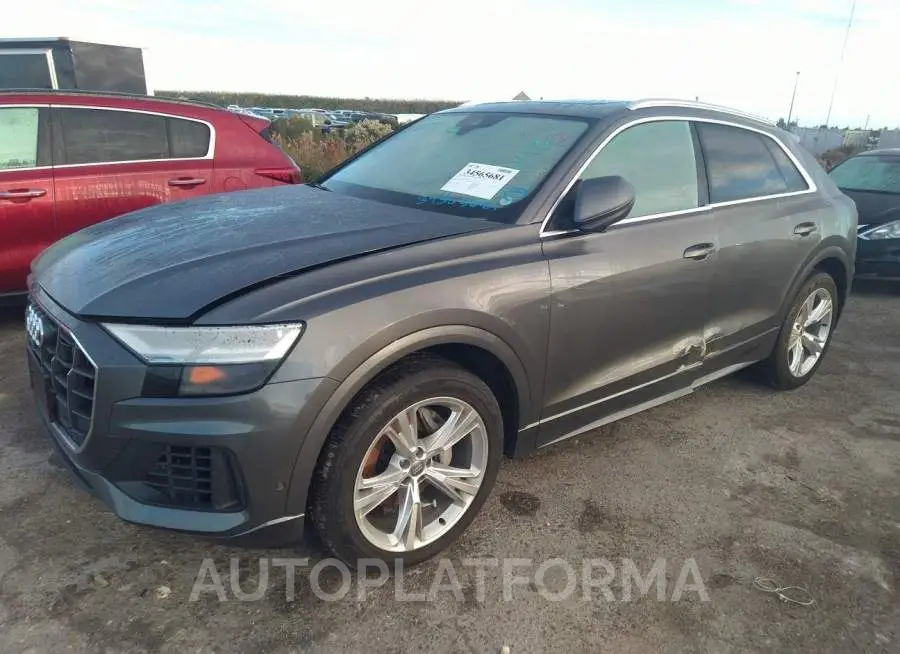 AUDI Q8 2019 vin WA1BVAF11KD039198 from auto auction Iaai