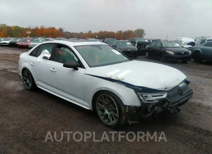 AUDI S4 2018 vin WAUB4AF4XJA095057 from auto auction Iaai